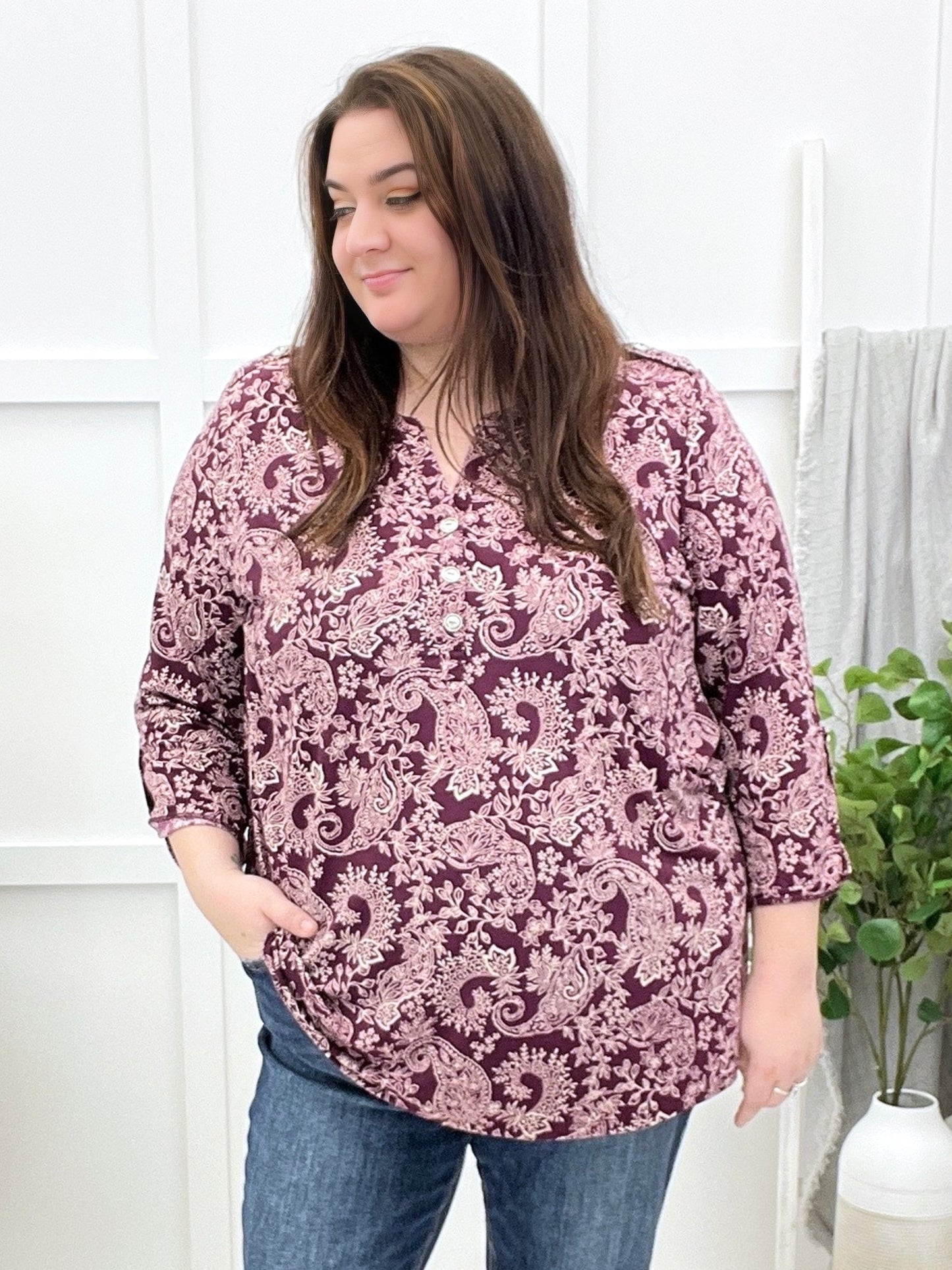 Dear Scarlett Lean On Me Lizzy Top