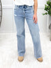 Calira Stretch Super High Rise Wide Leg Jeans