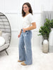 Calira Stretch Super High Rise Wide Leg Jeans