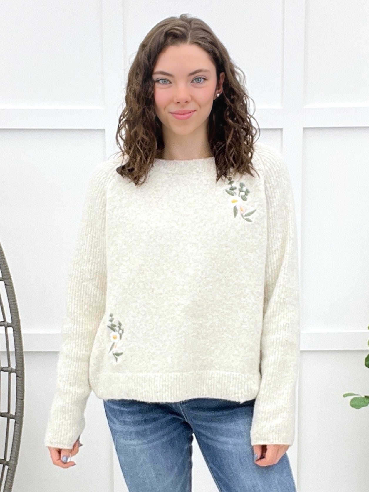 Stitched Harmony Sweater