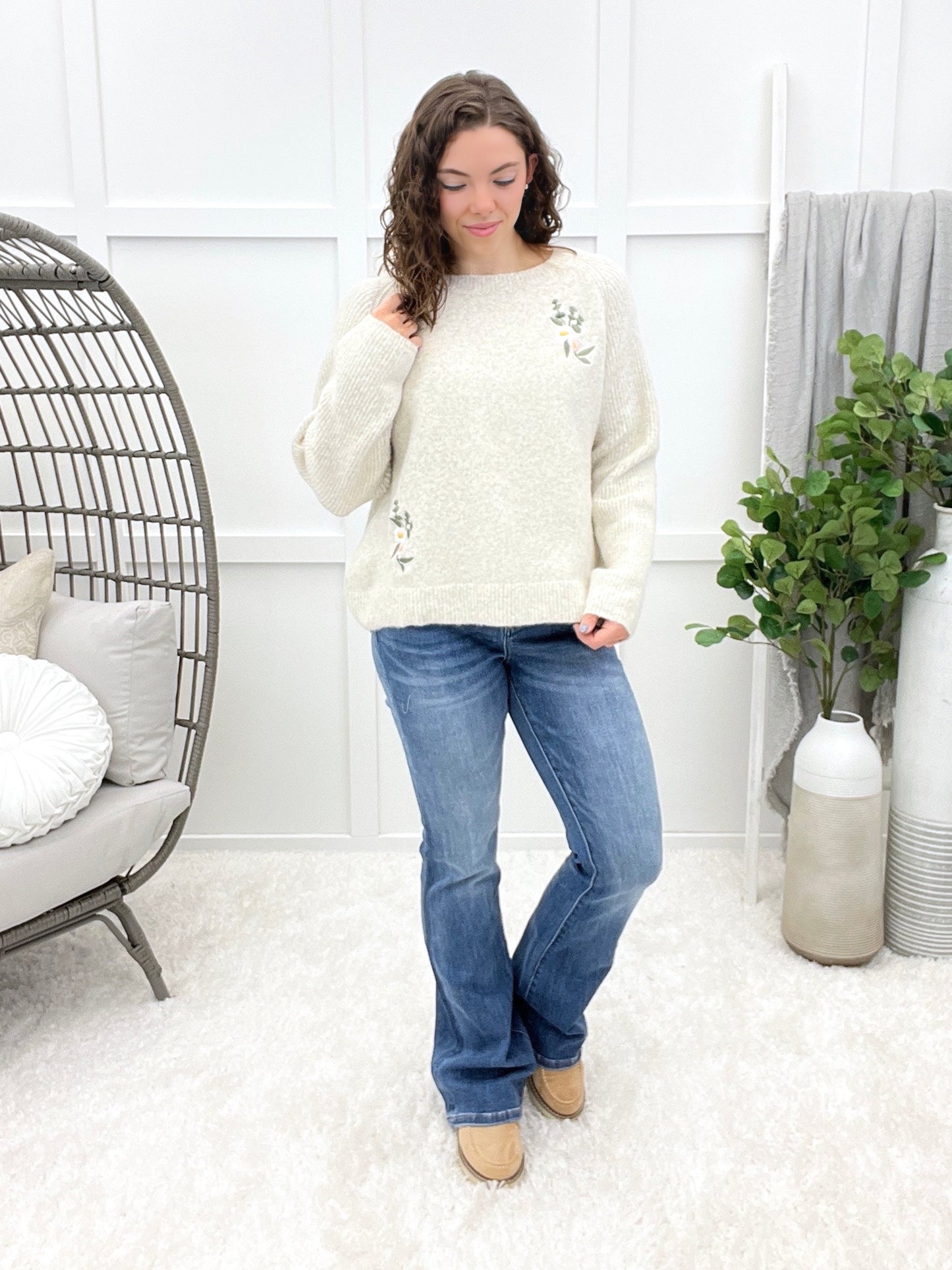 Stitched Harmony Sweater