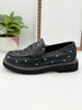 Corkys Stud Muffin Loafers - Black