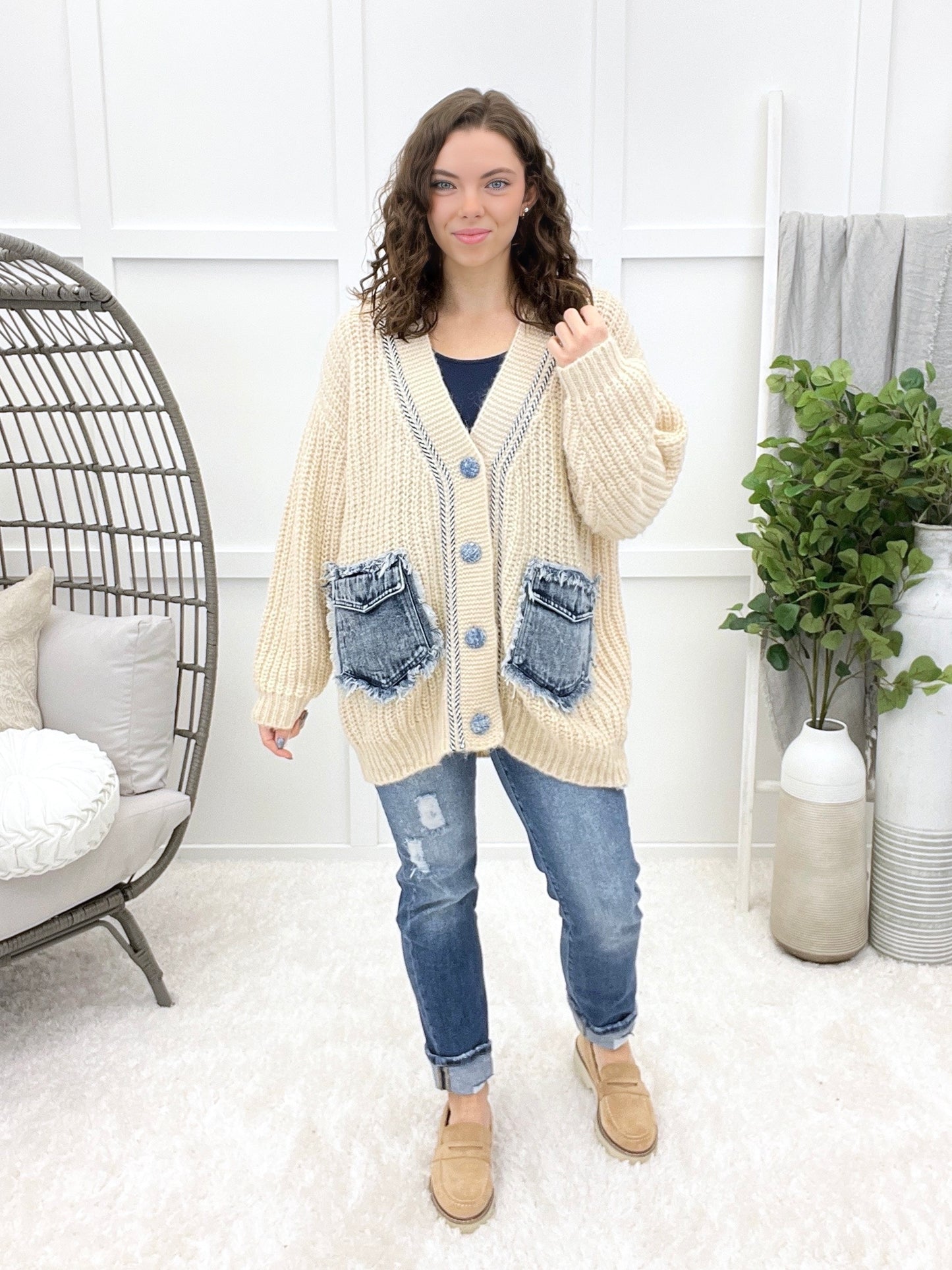 Weekend Wanderer Button-up Cardigan