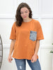 Pocketful Of Style Top - Terracotta