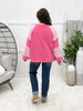 Pink Horizon Heart-sleeve Top