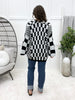 Checked Out Cardigan