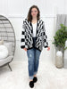 Checked Out Cardigan