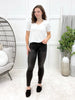 Judy Blue Darcy Tummy Control Black Skinny Jeans