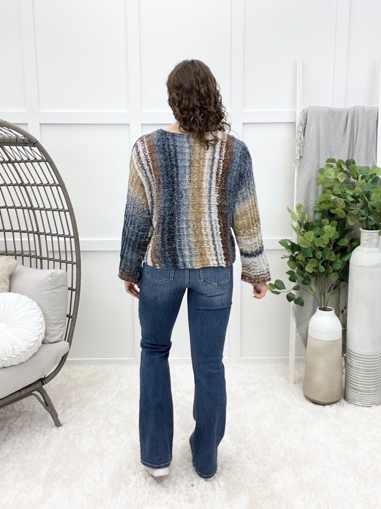 Stripes On The Horizon Sweater | 2 colors