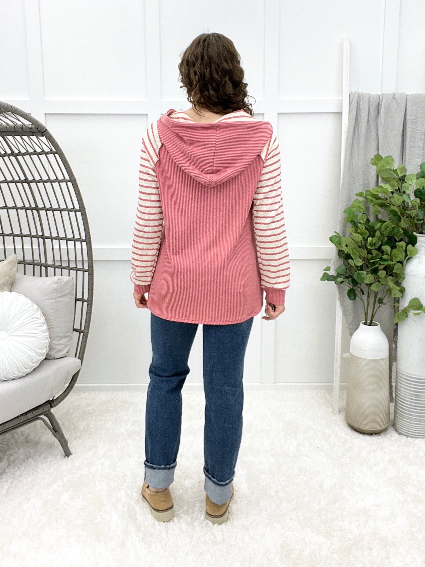 Around The Block Hooded Top