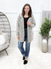Cozy Lane Hooded Button-up Cardigan
