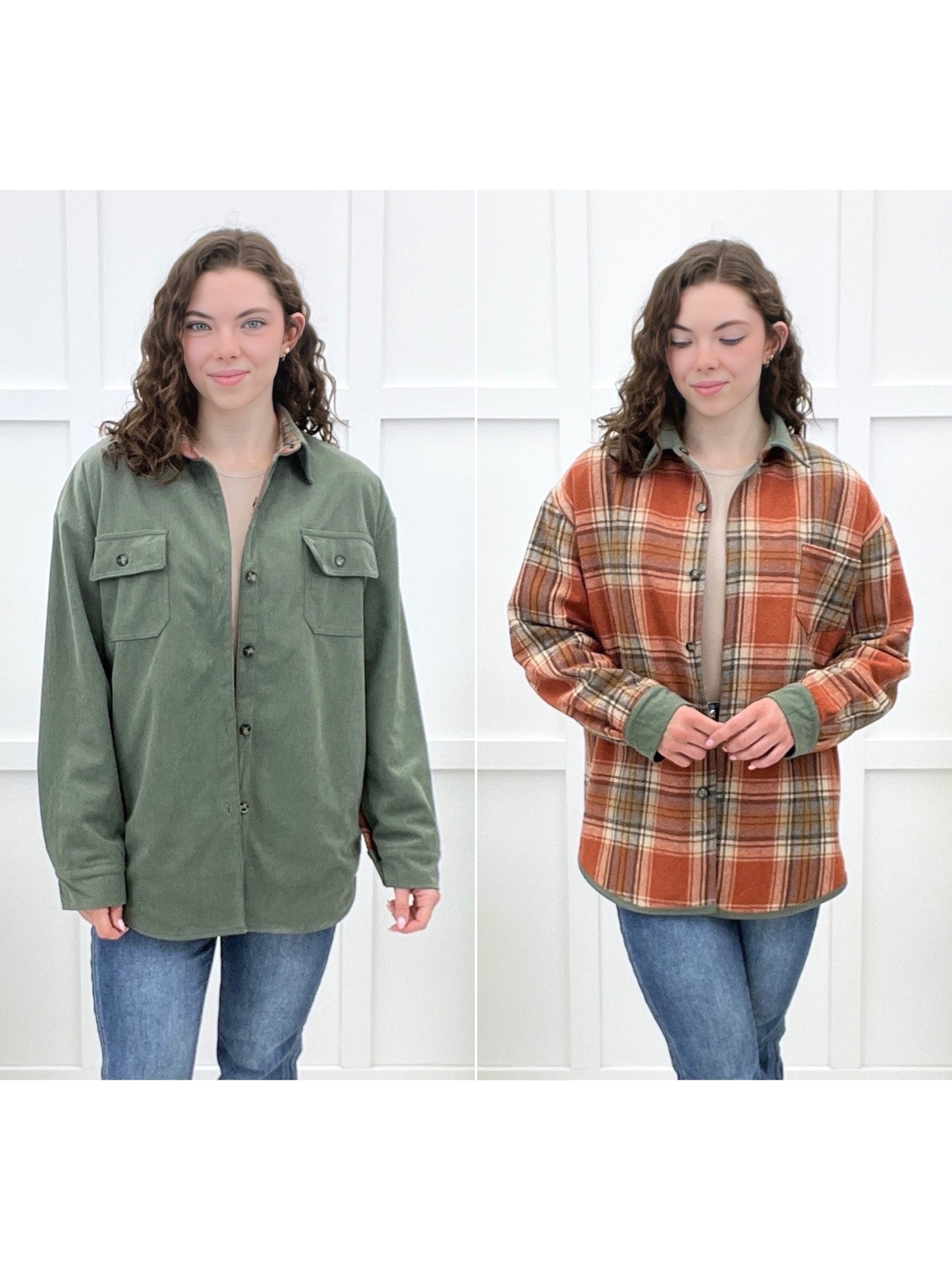 Flip It Reversible Shacket