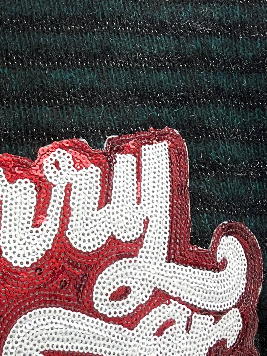 Holiday Greetings Sequin Top