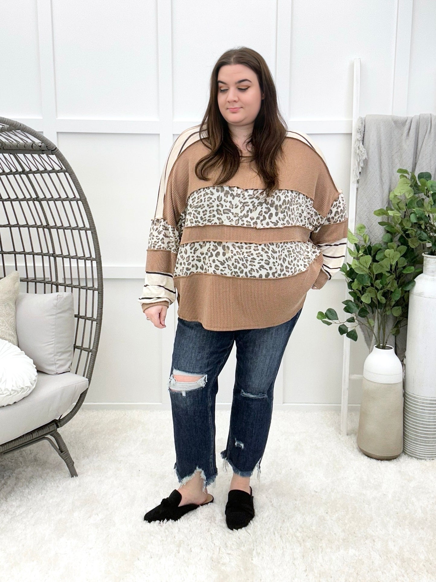 Leopard Harmony Top