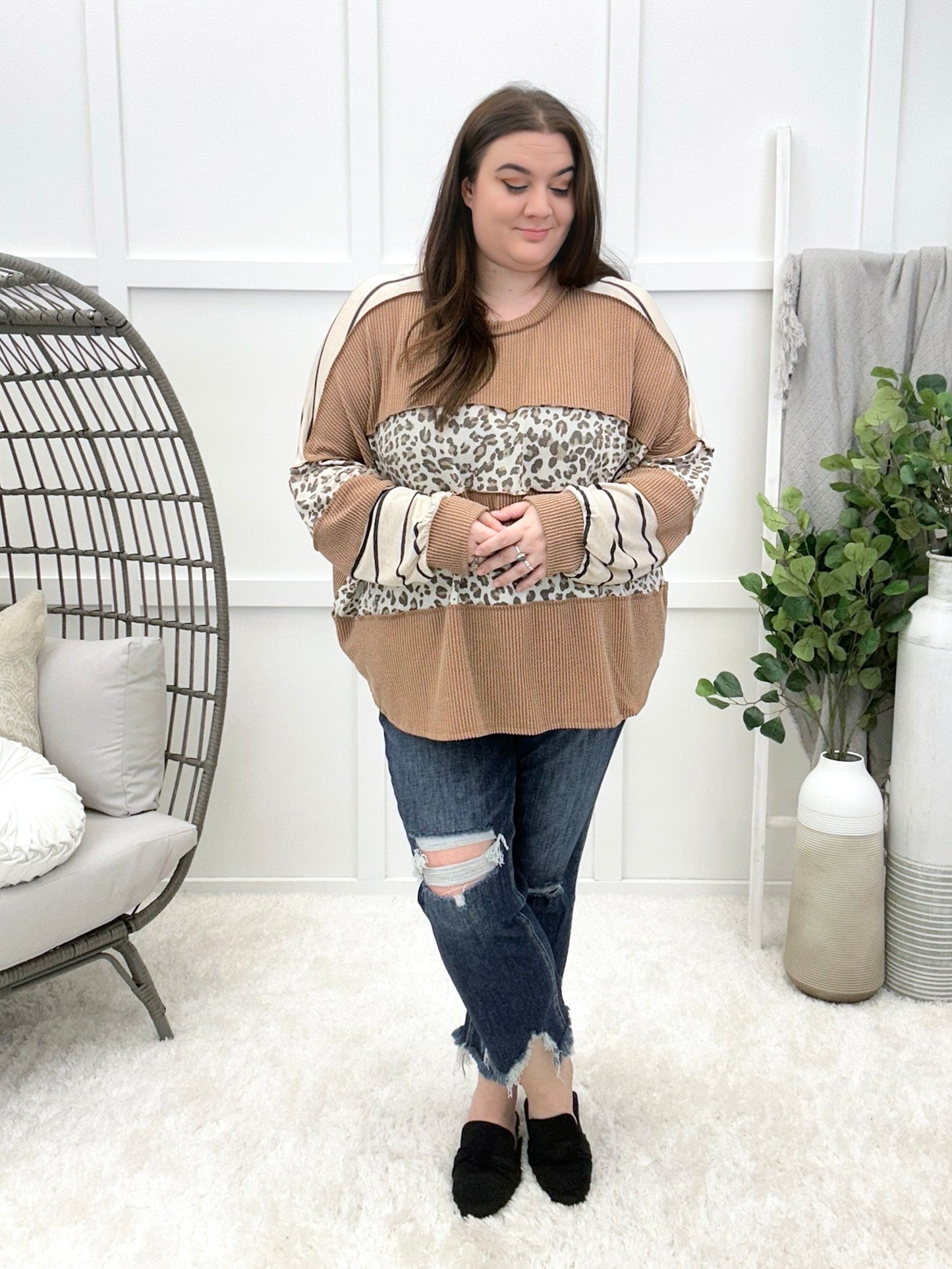 Leopard Harmony Top
