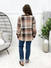 Cozy Charm Plaid Henley Top