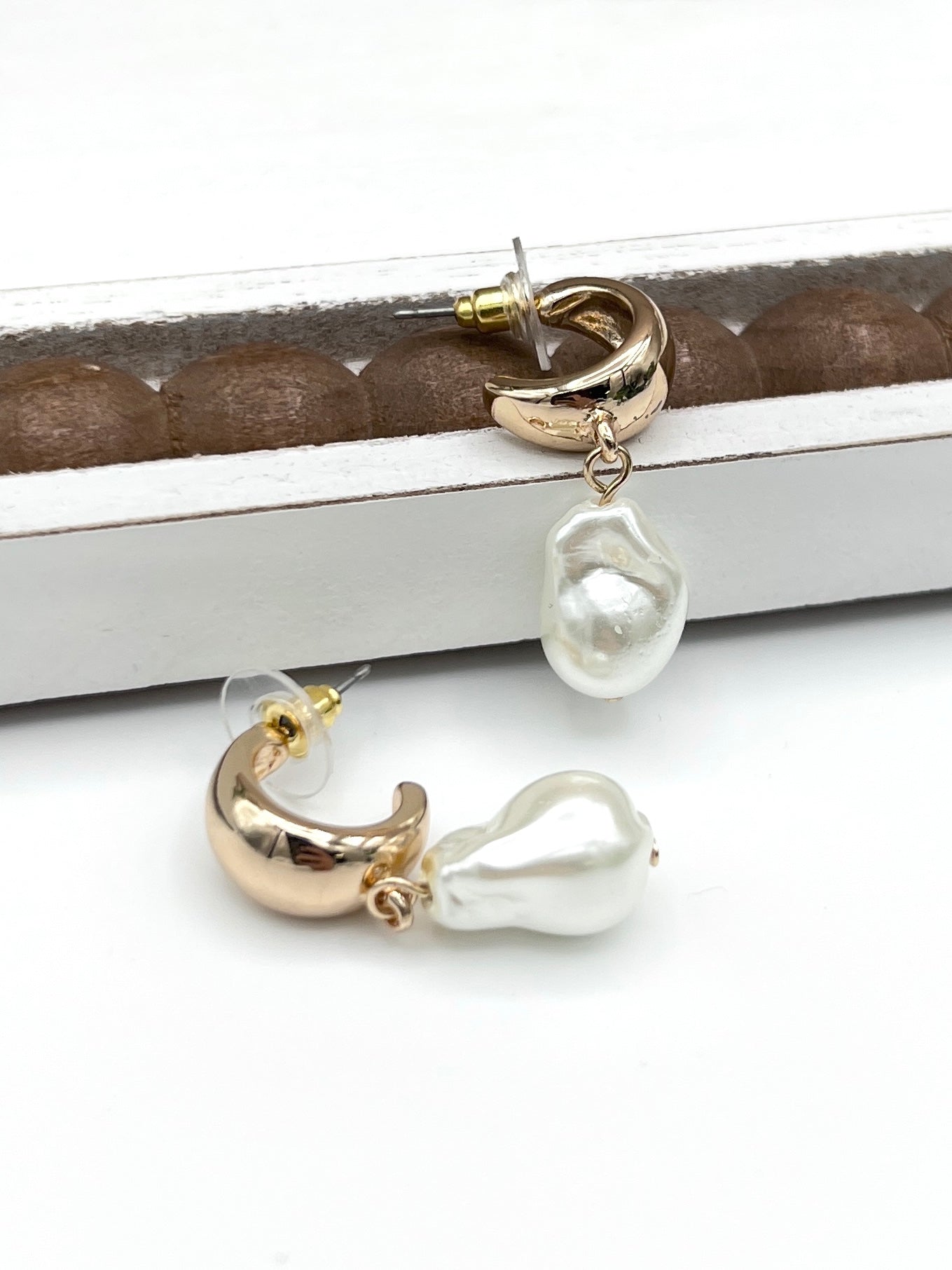 You Never Know Gold Earrings