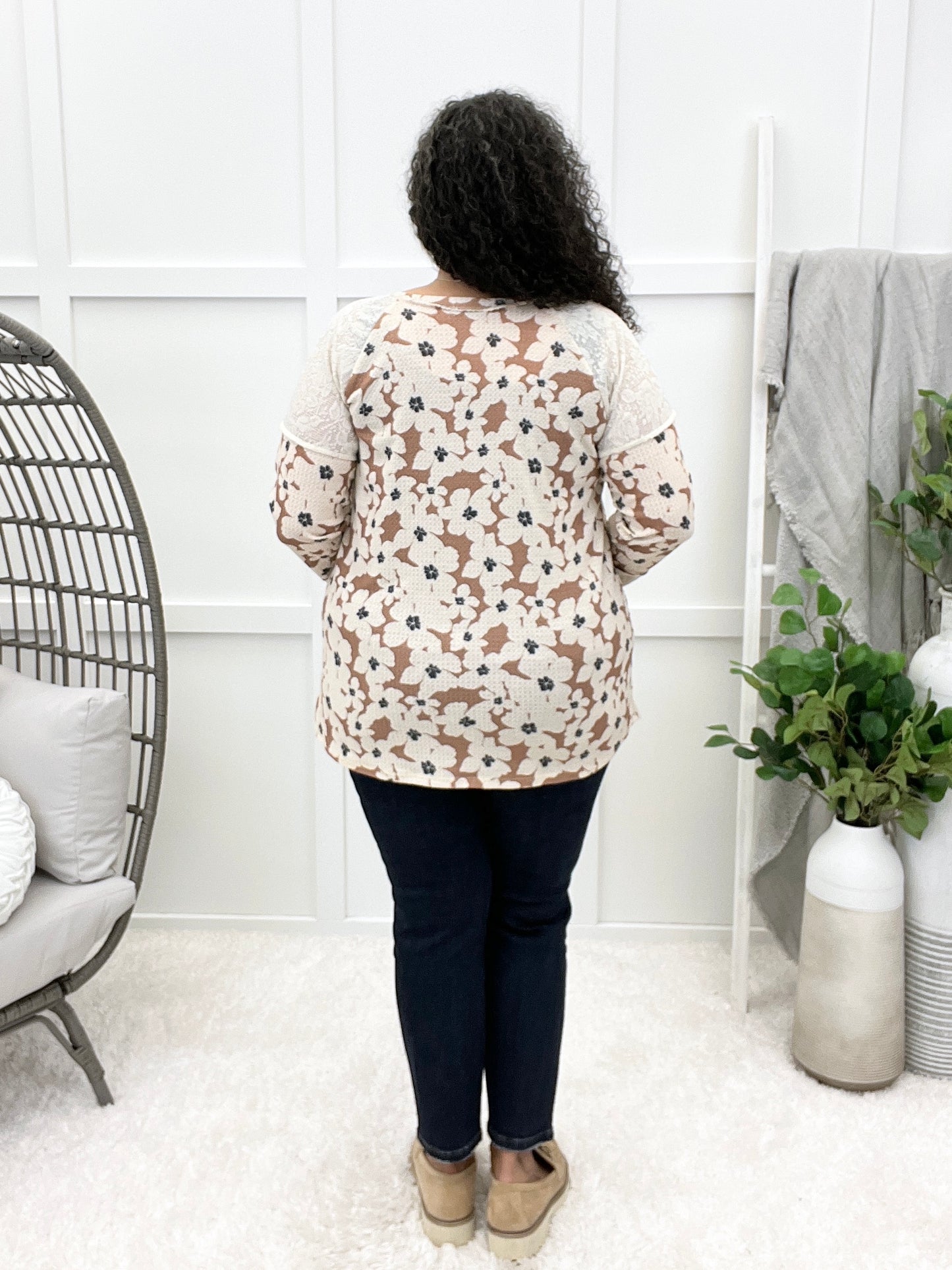 Falling For You Floral Top