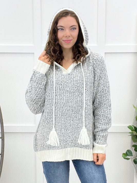 On My Side Hooded Sweater