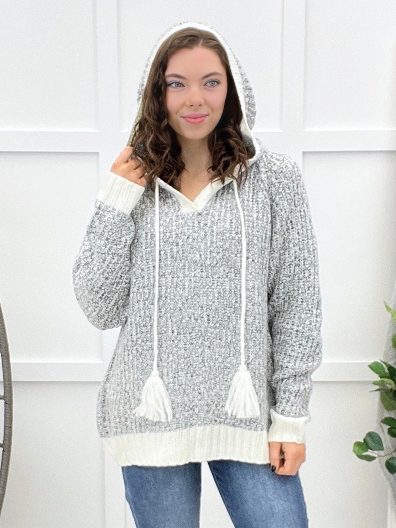 On My Side Hooded Sweater