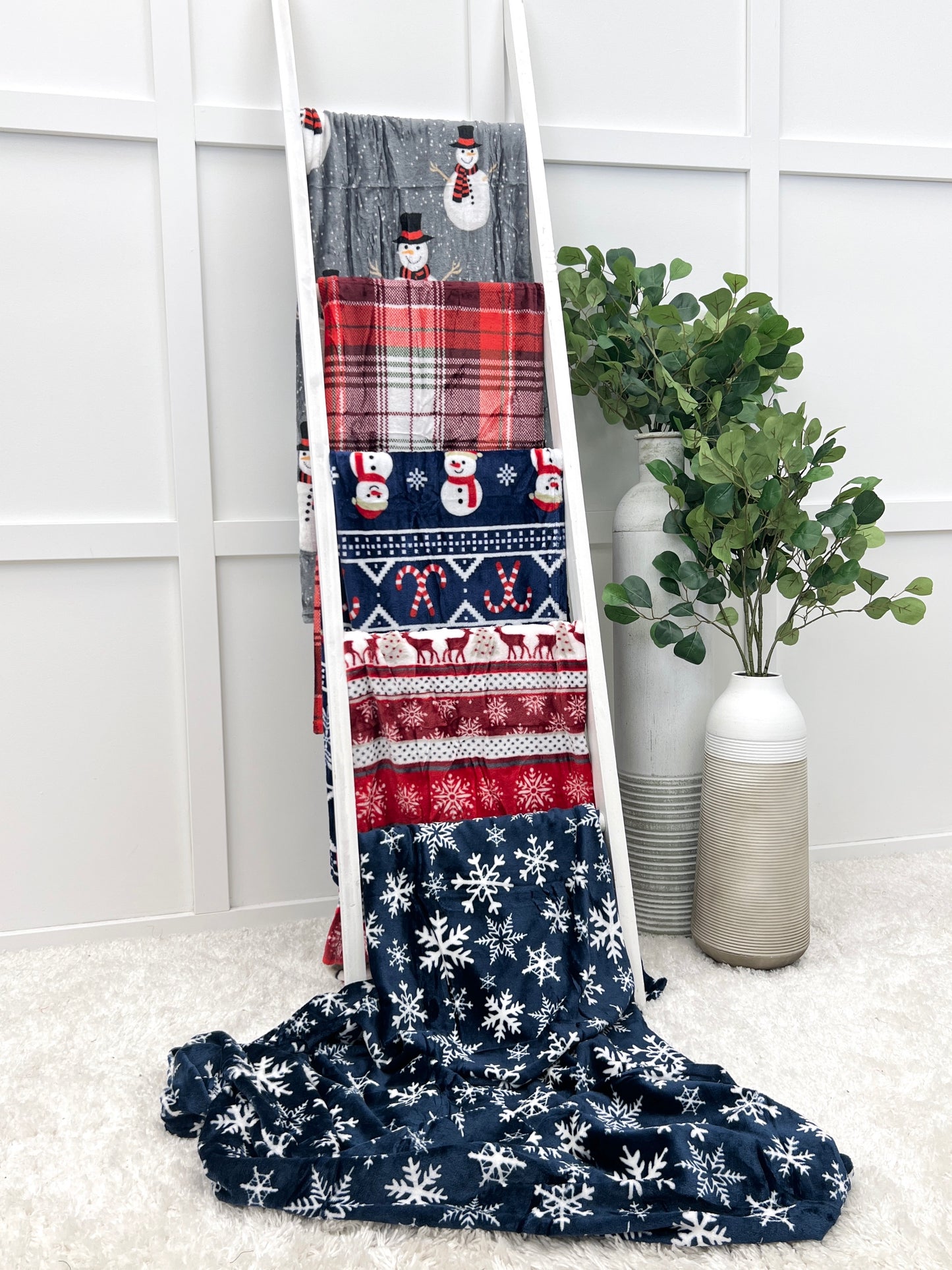 Christmas Fleece Throw Blanket