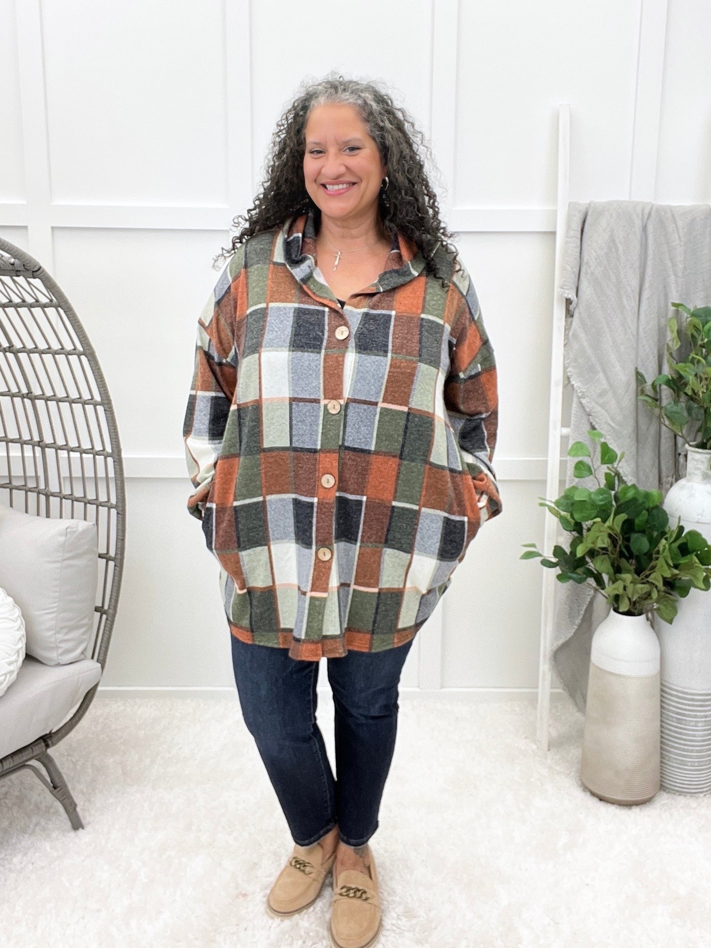 Fireside Wonder Button-up Cardigan
