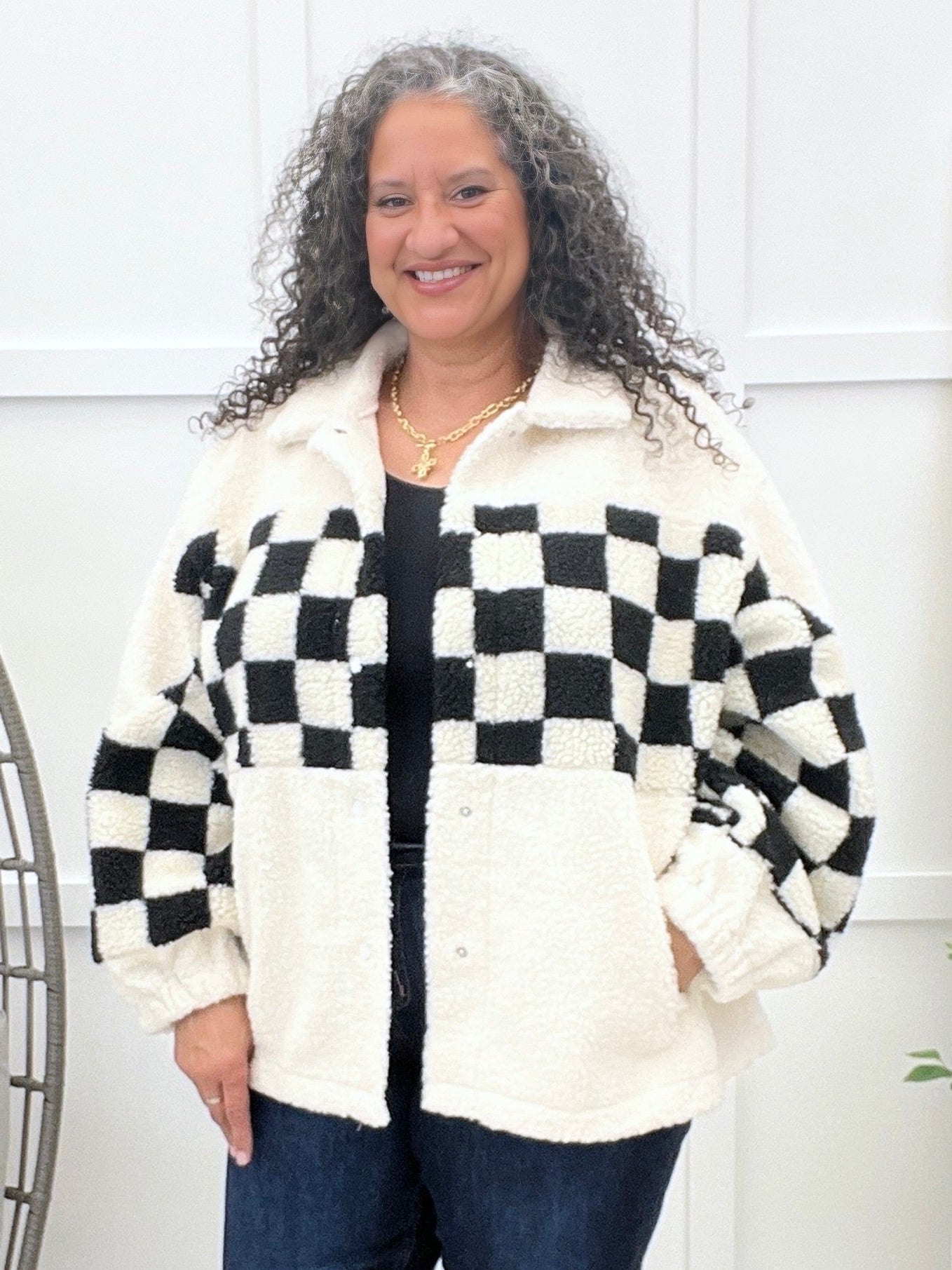 Totally Checked Out Jacket