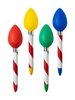 Christmas Jumbo Light Up Bulb Pen