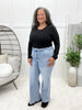 Gina Super High Wide Leg Jeans