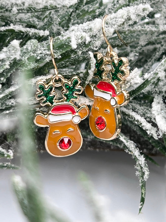 Dashing Through Earrings