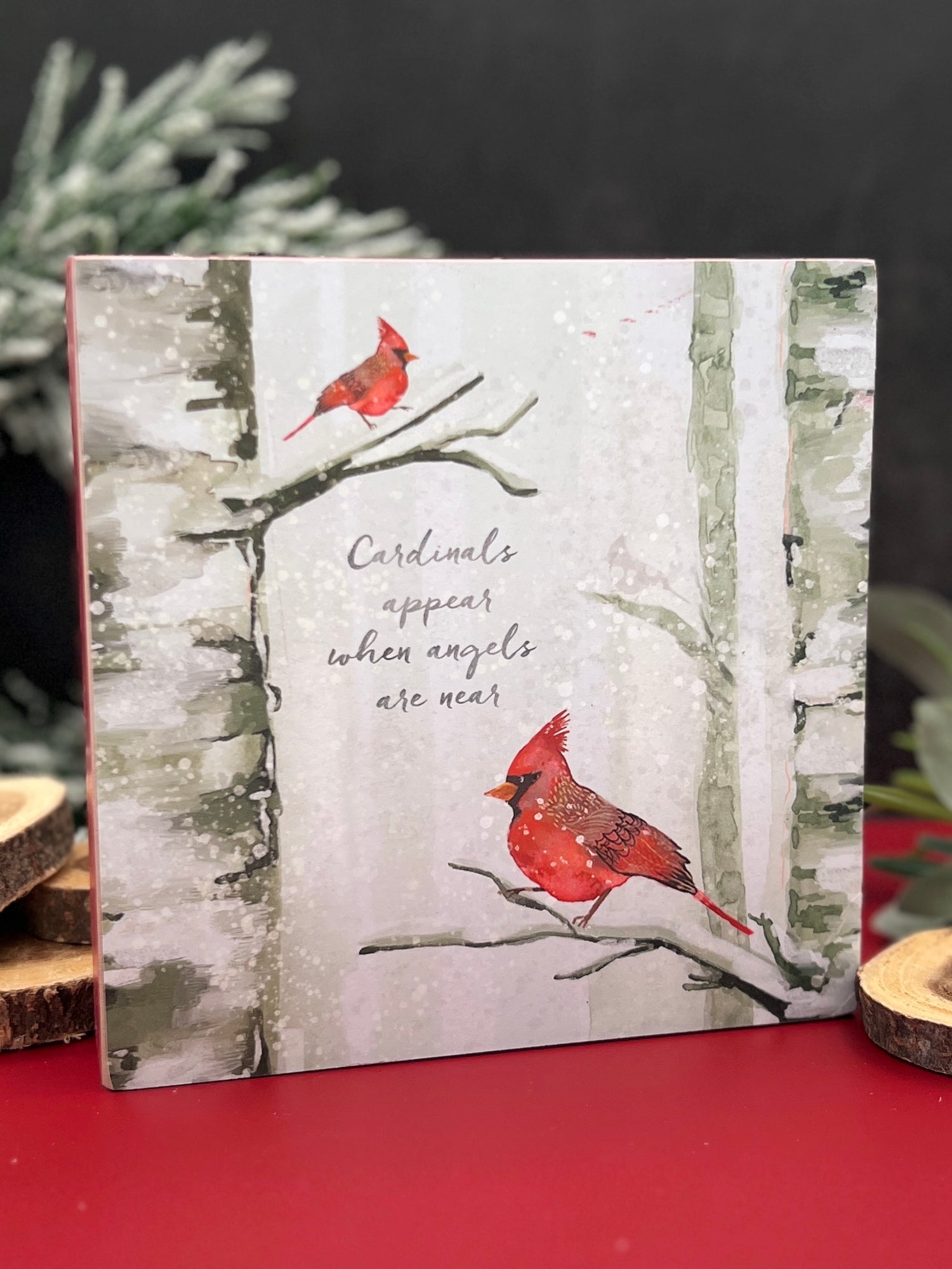 Cardinals Appear Block Sign – Mint Pineapple Boutique