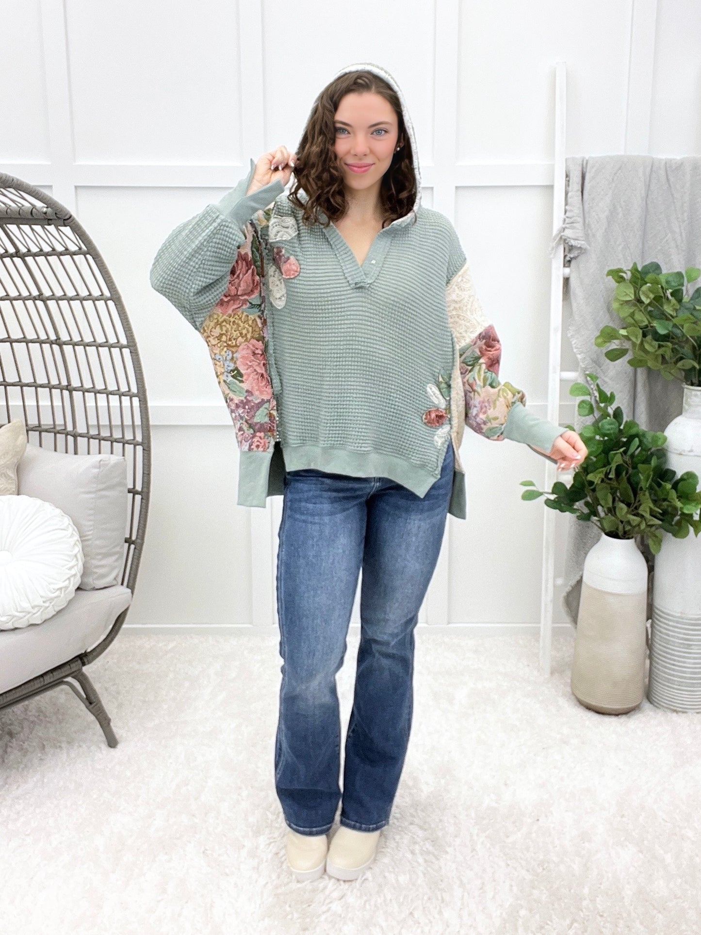 Cozy Grace Hoodie Top