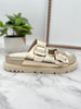 MIA Shoes Gen Sandals - Gold Metallic