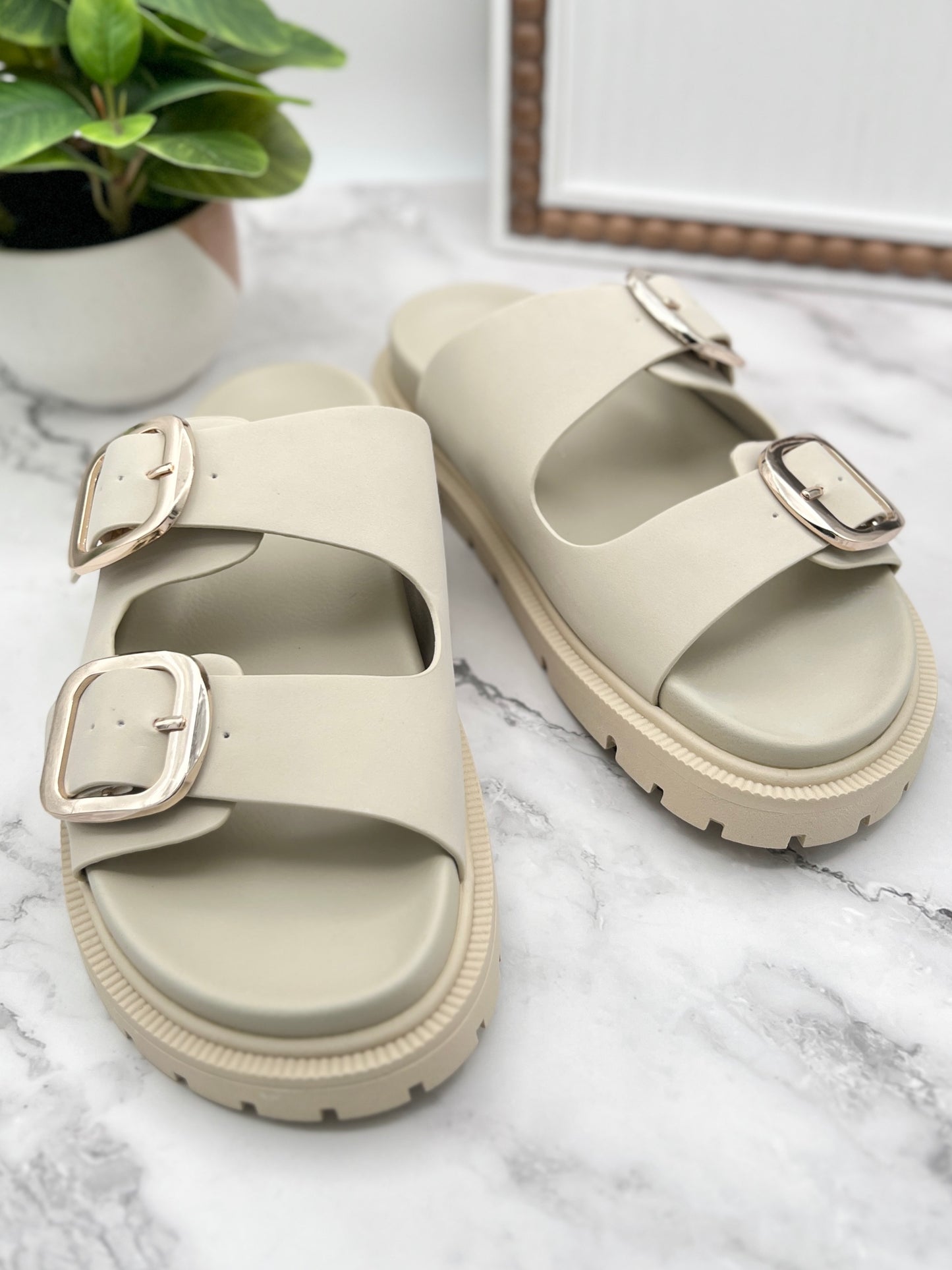 MIA Shoes Gen Sandals - Seashell