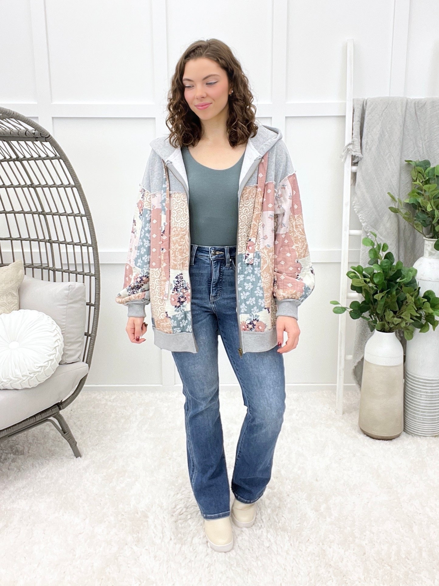 Daydreams Near Zip-up Hoodie