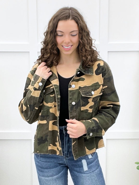 Pretty in Camo Shacket