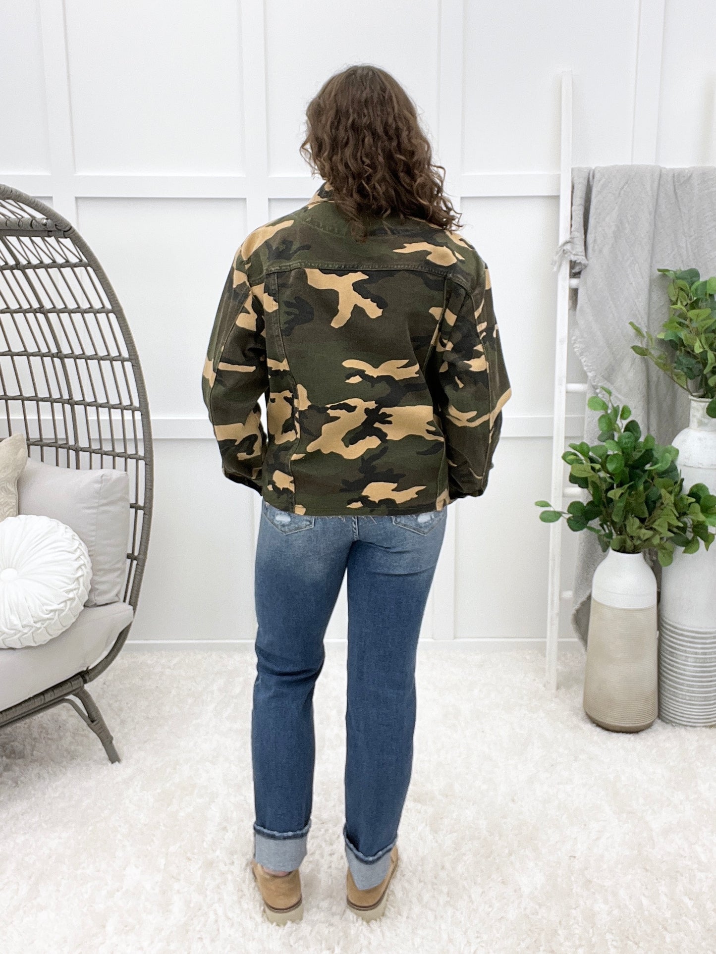 Pretty in Camo Shacket