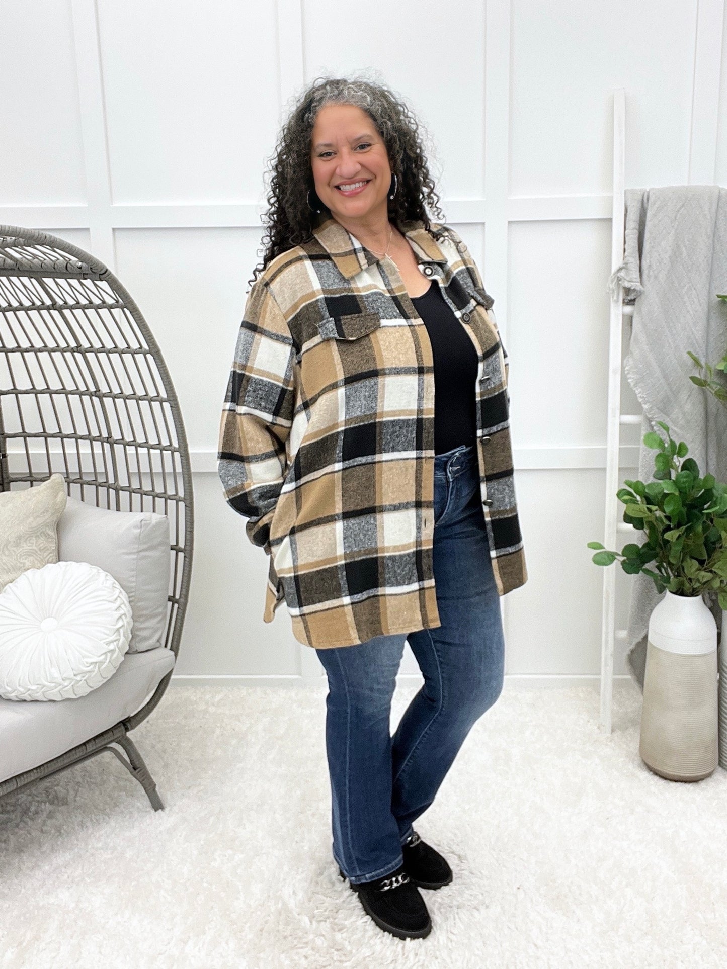 Pull Me Close Shacket