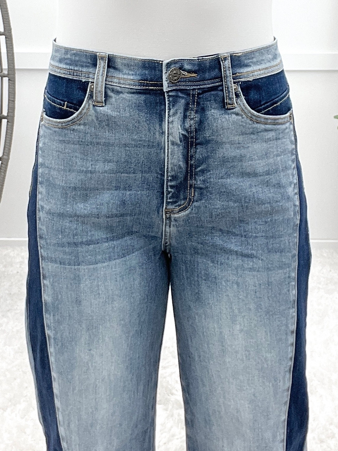 The Brooke From Saige High Rise Wide Leg Jeans