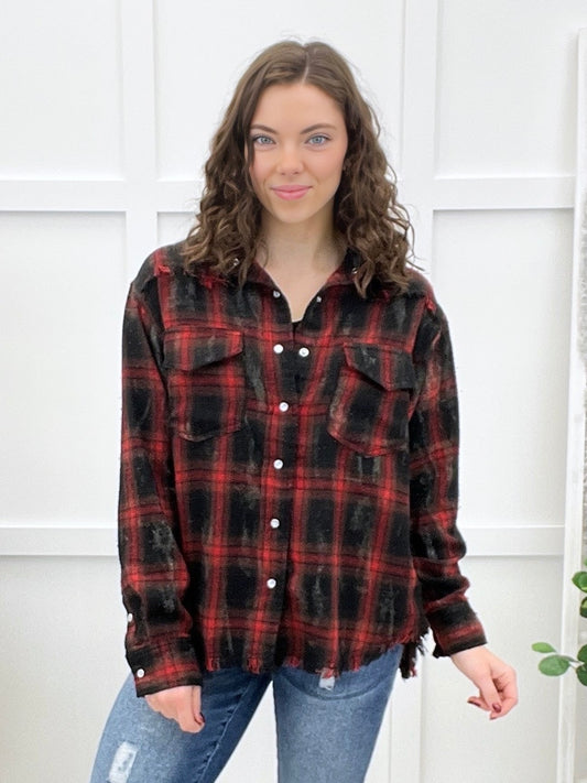 Keep You Waiting Top - Red