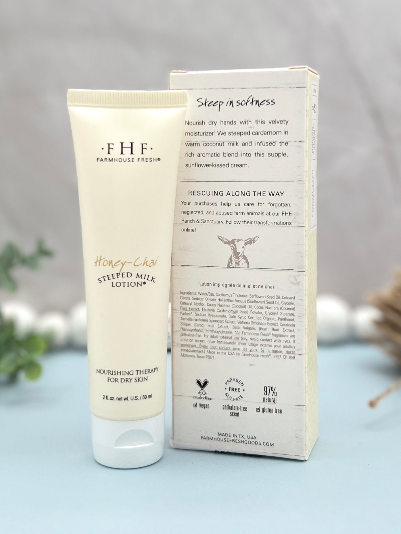 Farmhouse Fresh Honey-Chai Steeped Milk Hand Lotion