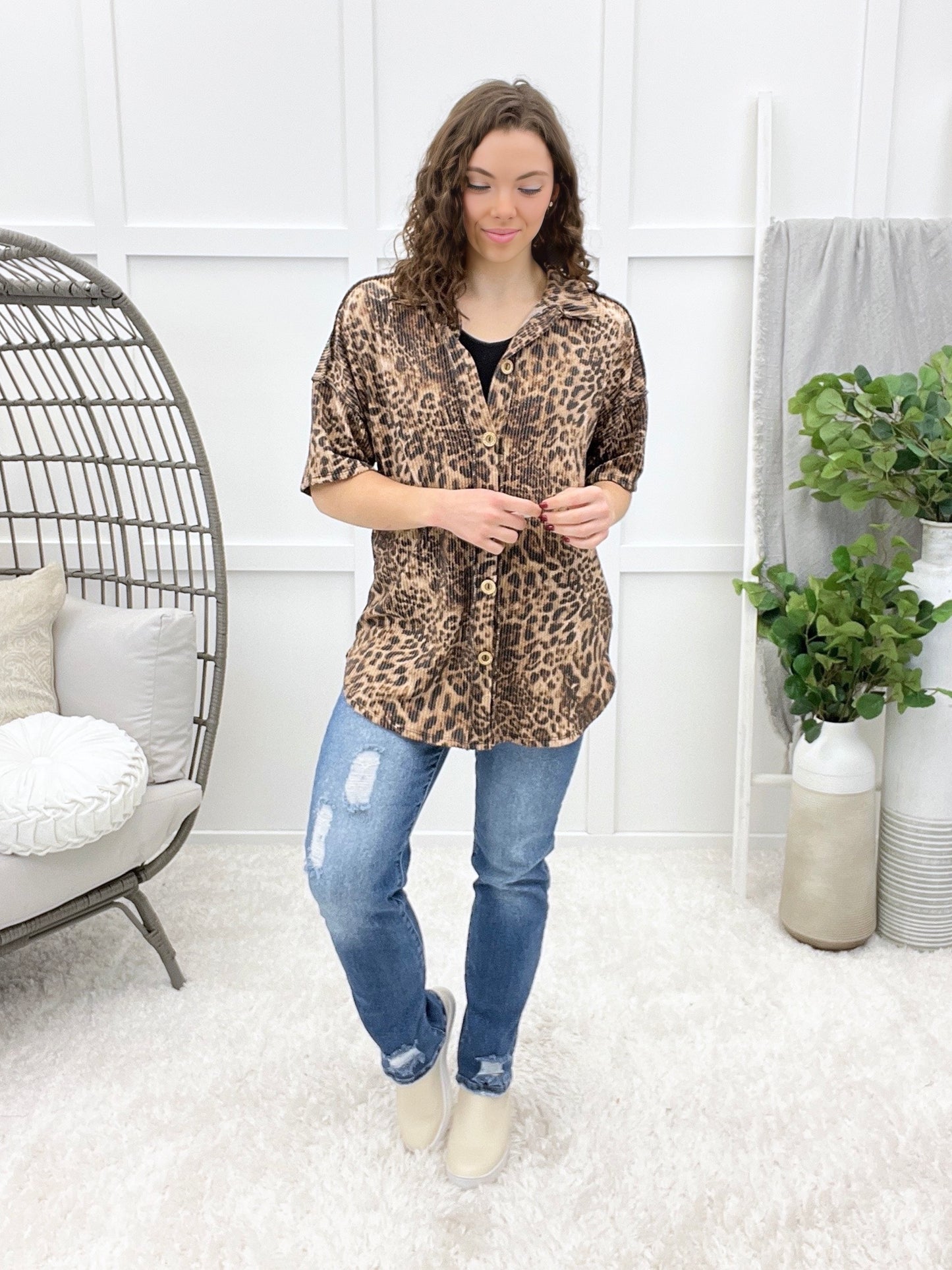 The Serenity Button-up Top