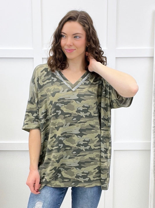 It's For Real Top - Camo