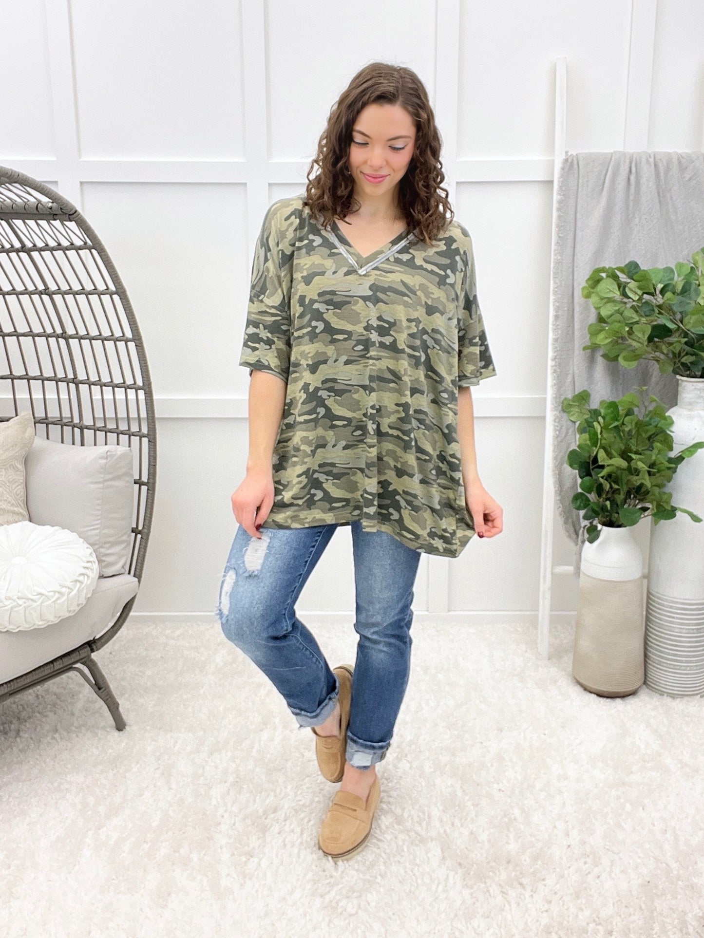 It's For Real Top - Camo