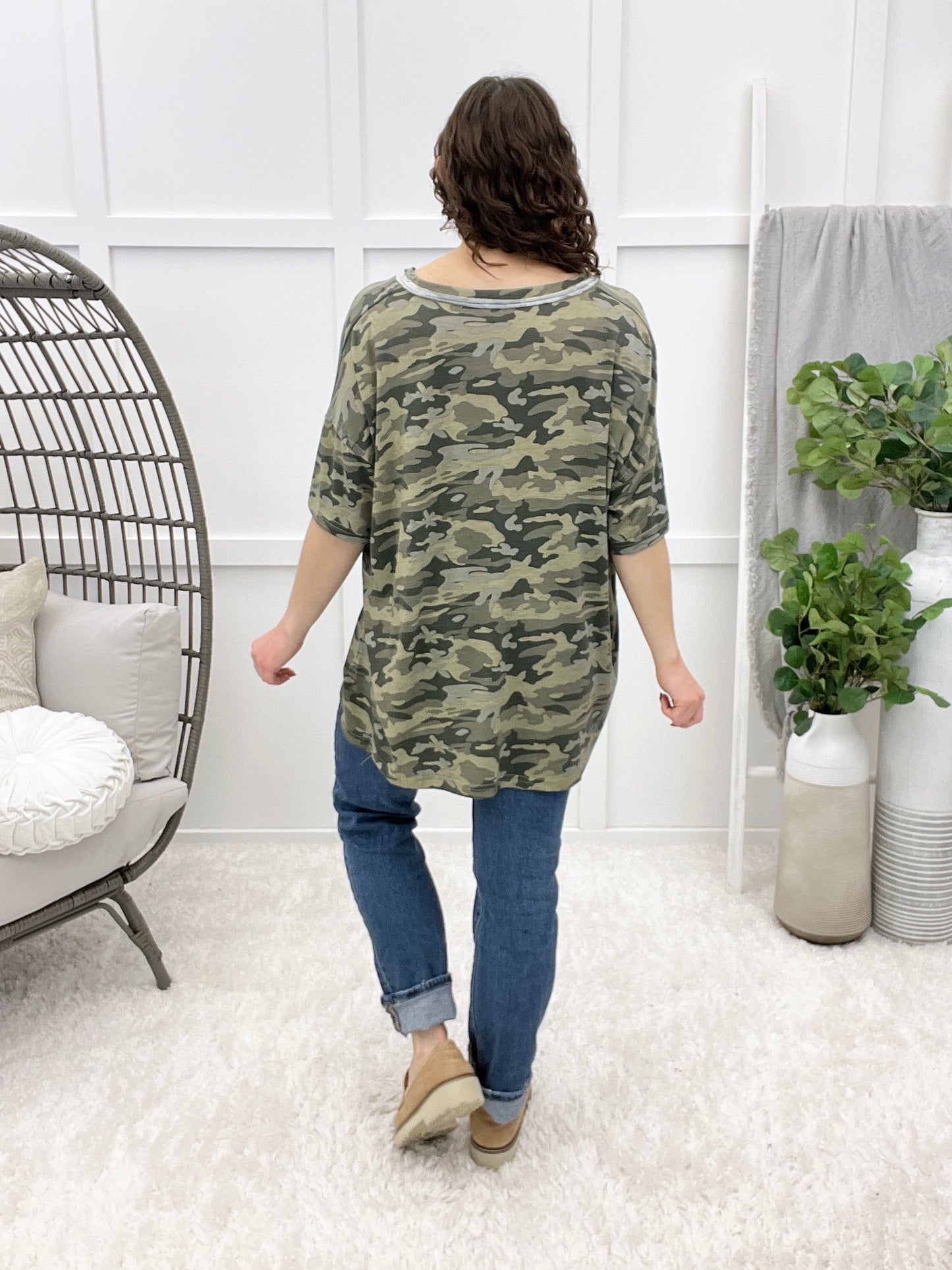 It's For Real Top - Camo