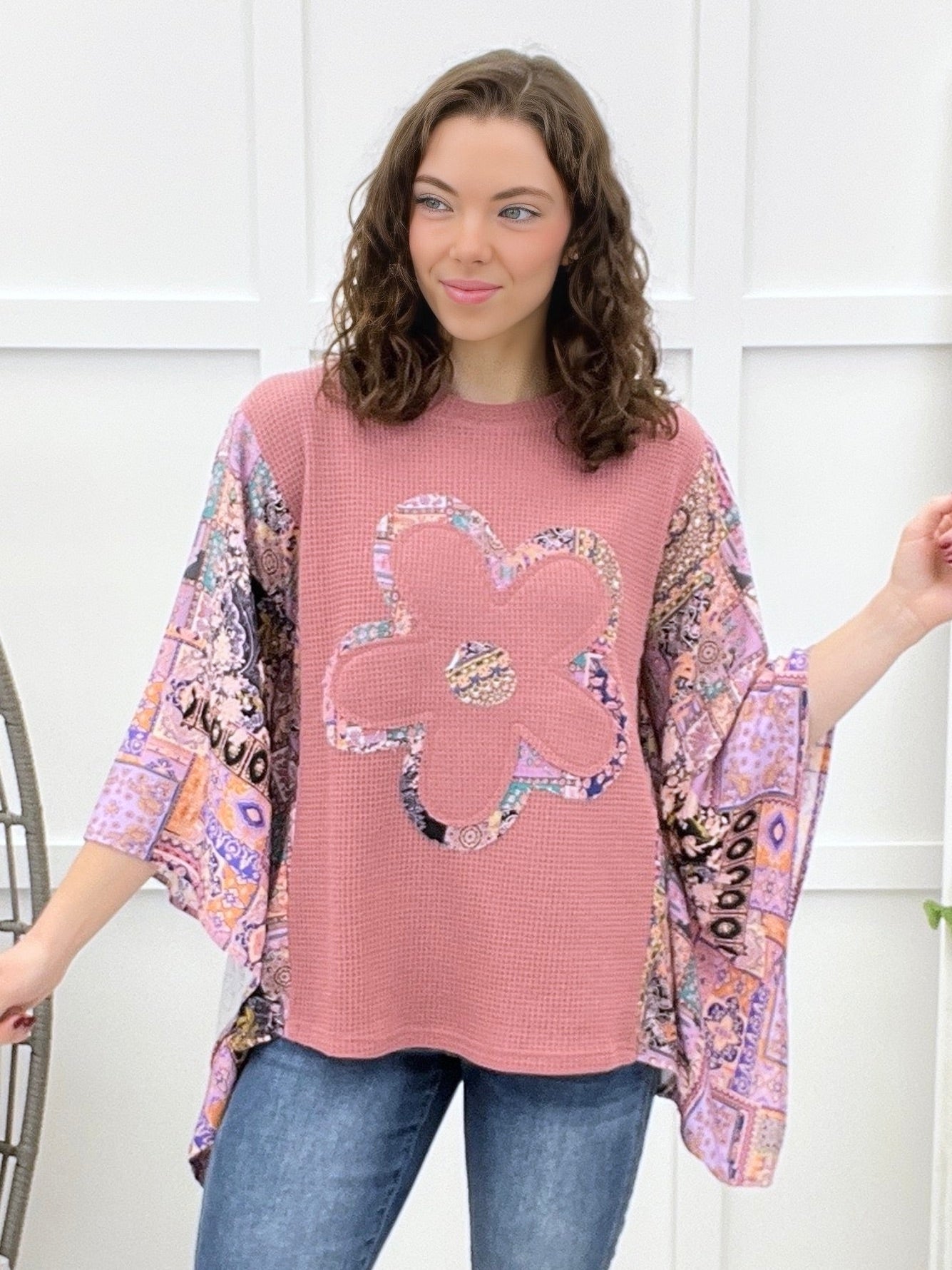 Pretty Little Lies Top - Dusty Rose