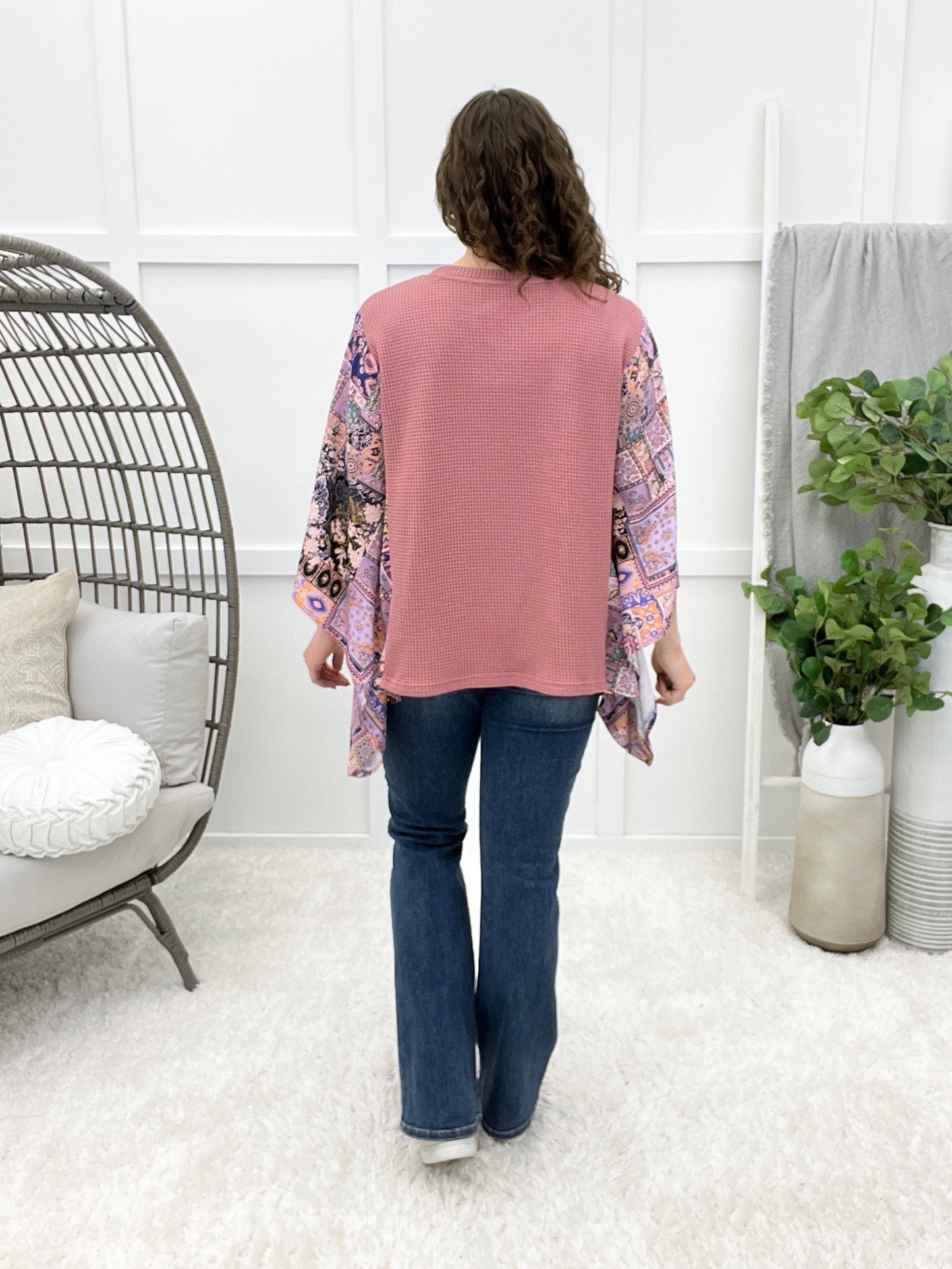 Pretty Little Lies Top - Dusty Rose