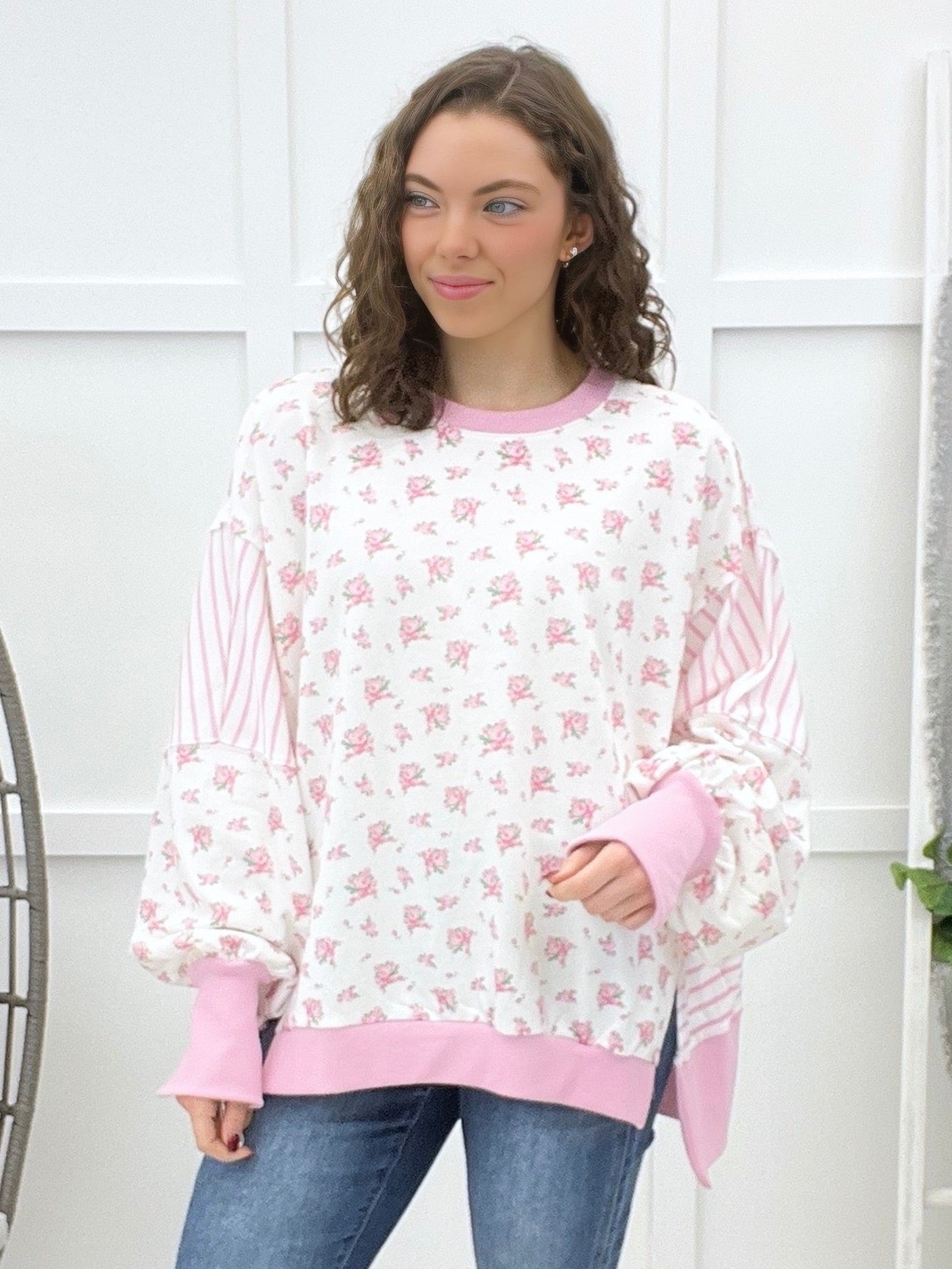 Can't Keep Me Down Top - Pink