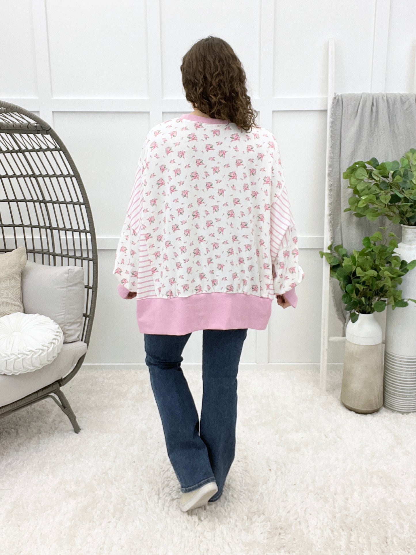 Can't Keep Me Down Top - Pink