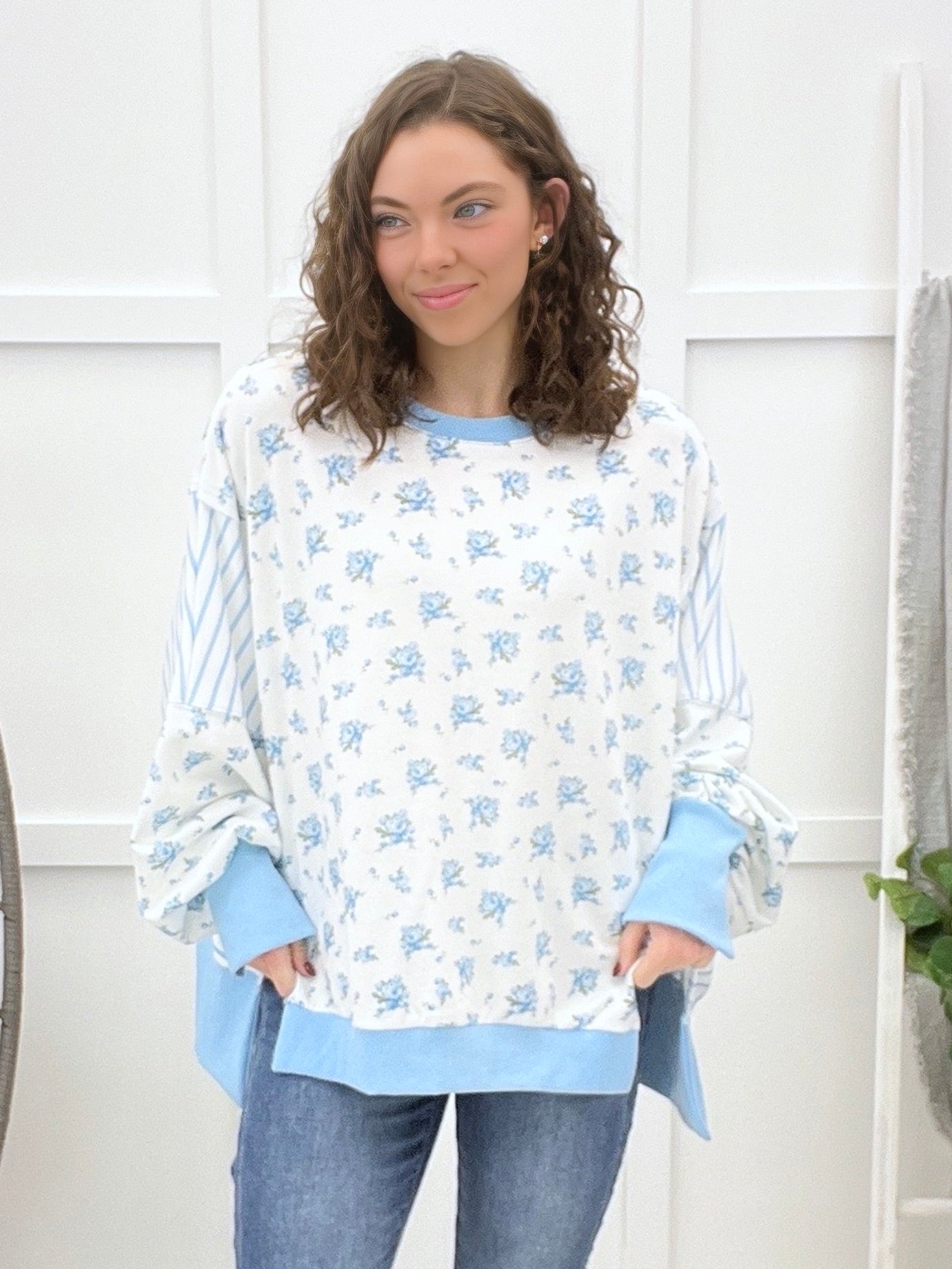 Can't Keep Me Down Top - Blue